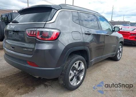 2020 Jeep Compass Limited 4X4 z USA, uszkodzony, nr VIN 3C4NJDCB8LT158150